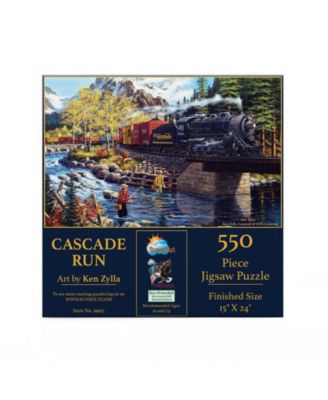Cascade Run 550 piece Jigsaw Puzzle for Adults