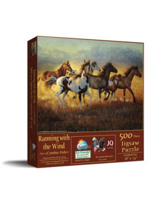 Running with the Wind 500 piece Jigsaw Puzzle for Adults