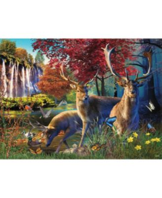Elk Pond 1000 piece Jigsaw Puzzle for Adults