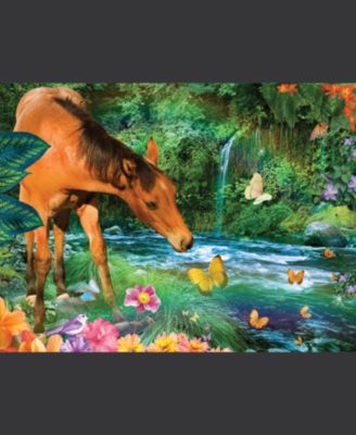 Little Brown Horse 500 piece Jigsaw Puzzle for Adults