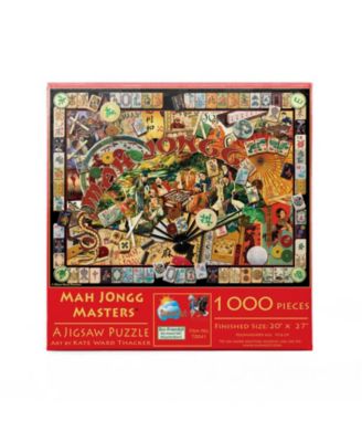 Mah Jongg Masters 1000 piece Jigsaw Puzzle for Adults