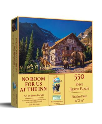 No Room for us at the Inn 550 piece Jigsaw Puzzle for Adults