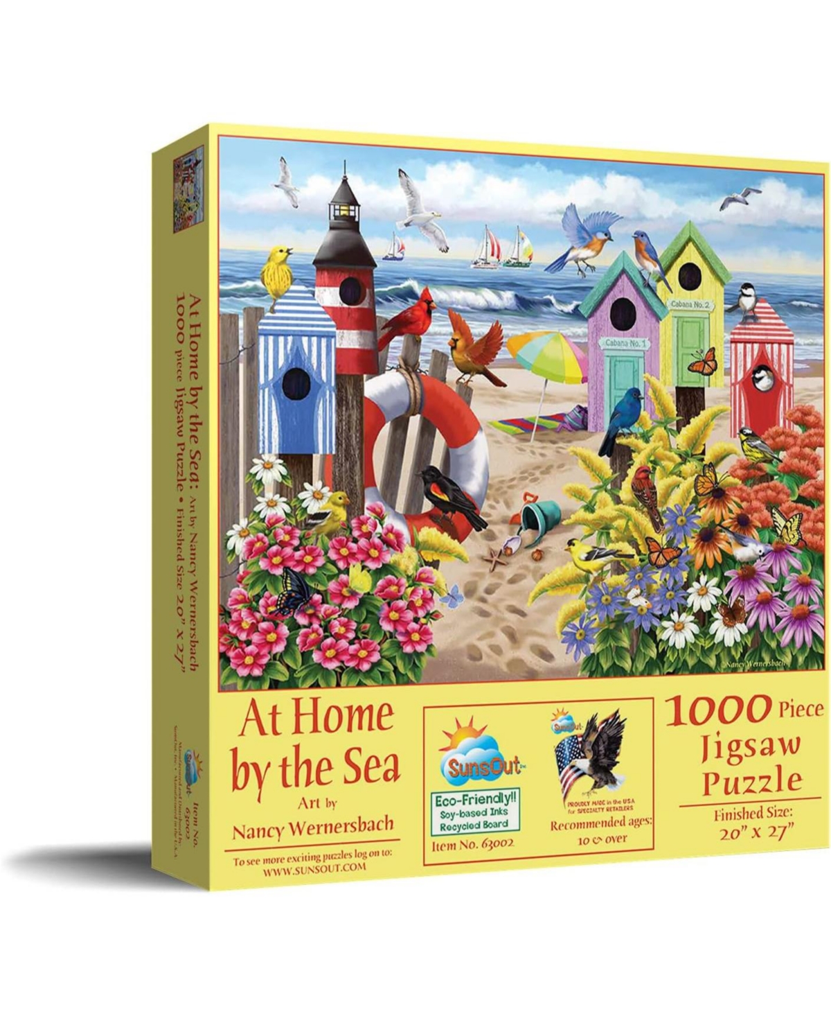 SunsOut At Home by the Sea pc 1000 piece Jigsaw Puzzle for Adults