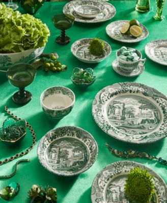 Heritage Green Italian 12-Pc. Dinnerware Set, Service for 4
