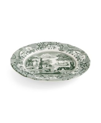 Heritage Green Italian Salad Plates, Set of 4