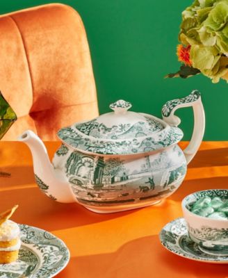 Heritage Green Italian Teapot