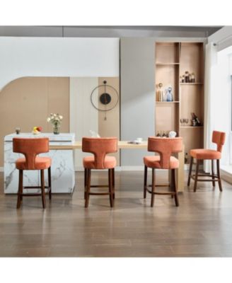 Mid Century Modern Set of 2 Bar Stools