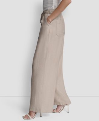 Women's Seam Crinkle Pull-On Pants