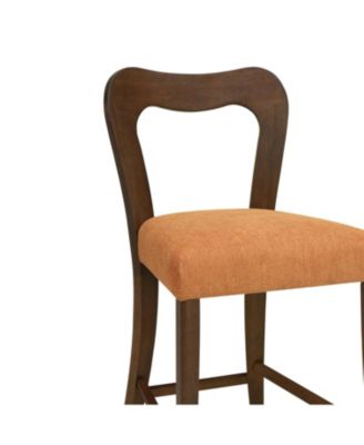  Counter Stool Without Arm(walnut+caramel) Set of 2