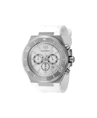 Men's TM-224015 Manta Quartz Chronograph Black Dial Watch