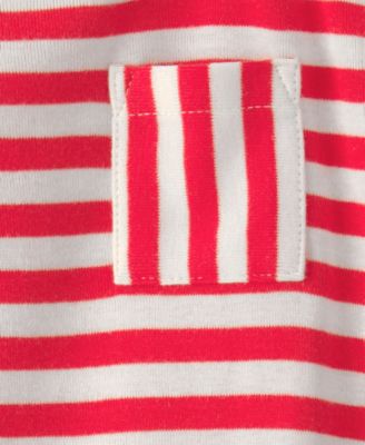 Baby Boys' Striped Short-Sleeve Romper