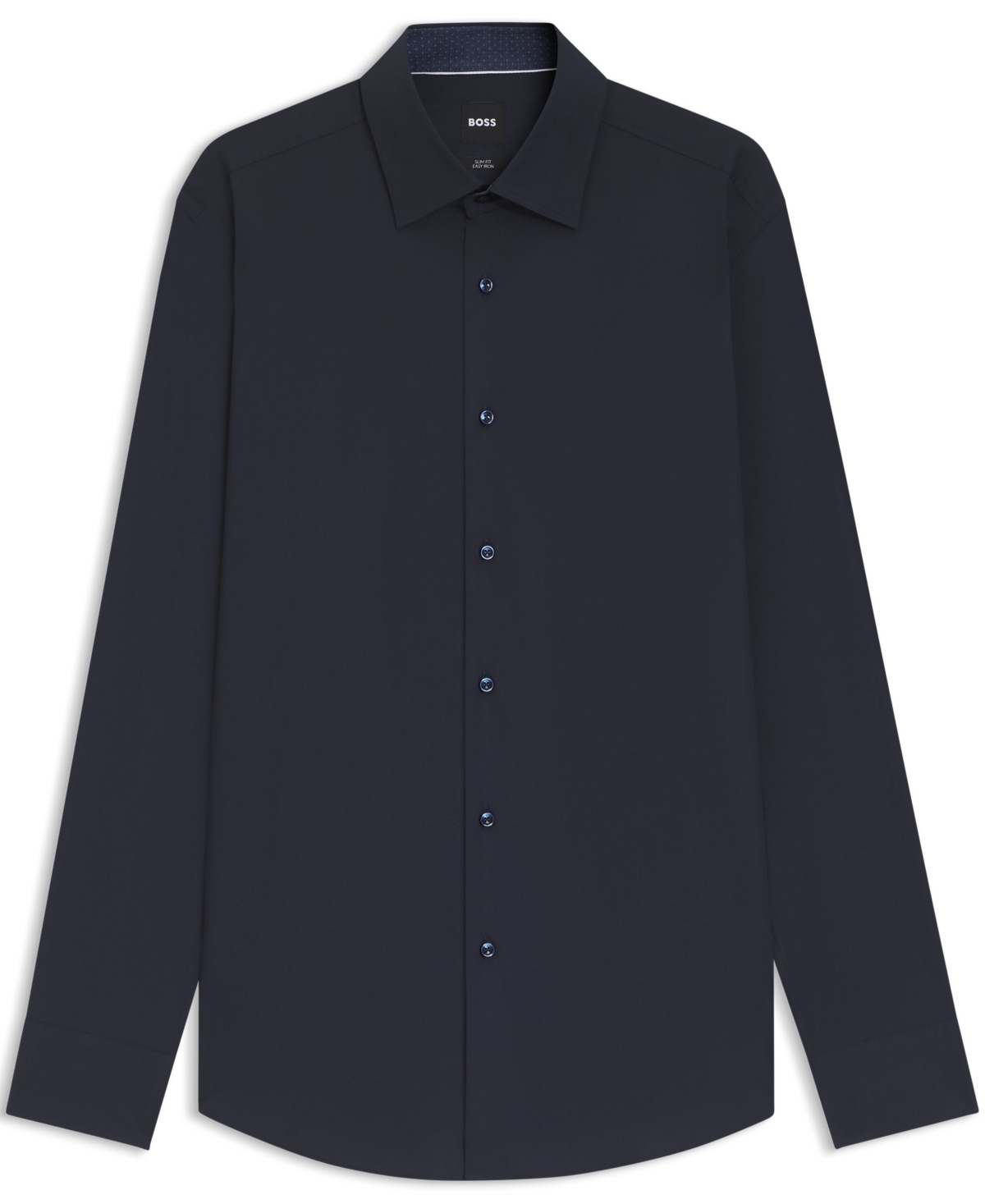 Boss by Hugo Boss Men's Stretch-Cotton Poplin Slim-Fit Dress Shirt