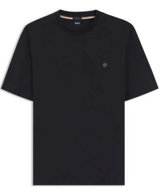 Men's Mercerized-Cotton Double B Monogram T-Shirt