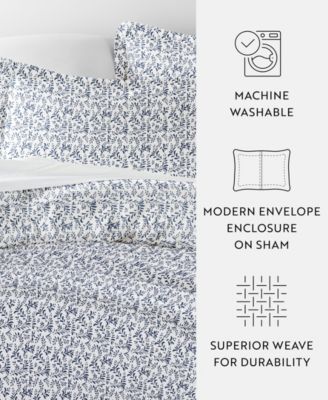 Tranquil Sleep Patterned Duvet Cover Set, Twin/Twin XL