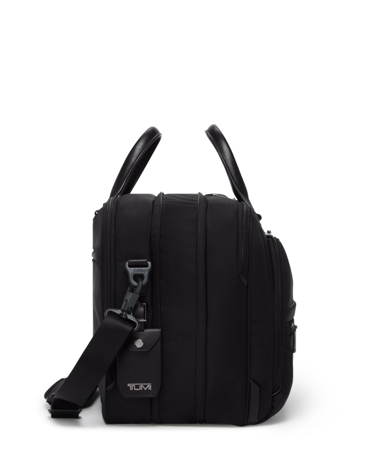Сумка TUMI Alpha Medium 15" Expandable Briefcase, цвет: Чёрный — фото 5