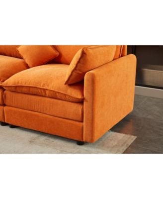 Modular 3-Seater L-Shaped Sectional Sofa