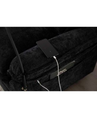 106" U-Shape Sectional Sofa Cloud Couch, Chenille, Ottoman & Pillows