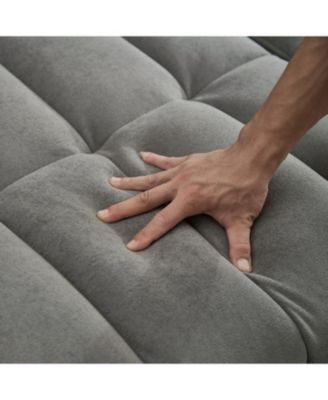 83" Futon Sofa Bed with Pillows, Convertible Sleeper