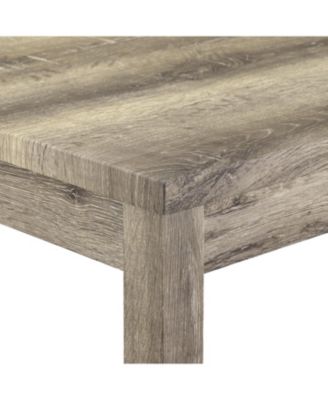 Bar Table & Chairs Set w/ Power Outlet - 4 Piece Dining Set