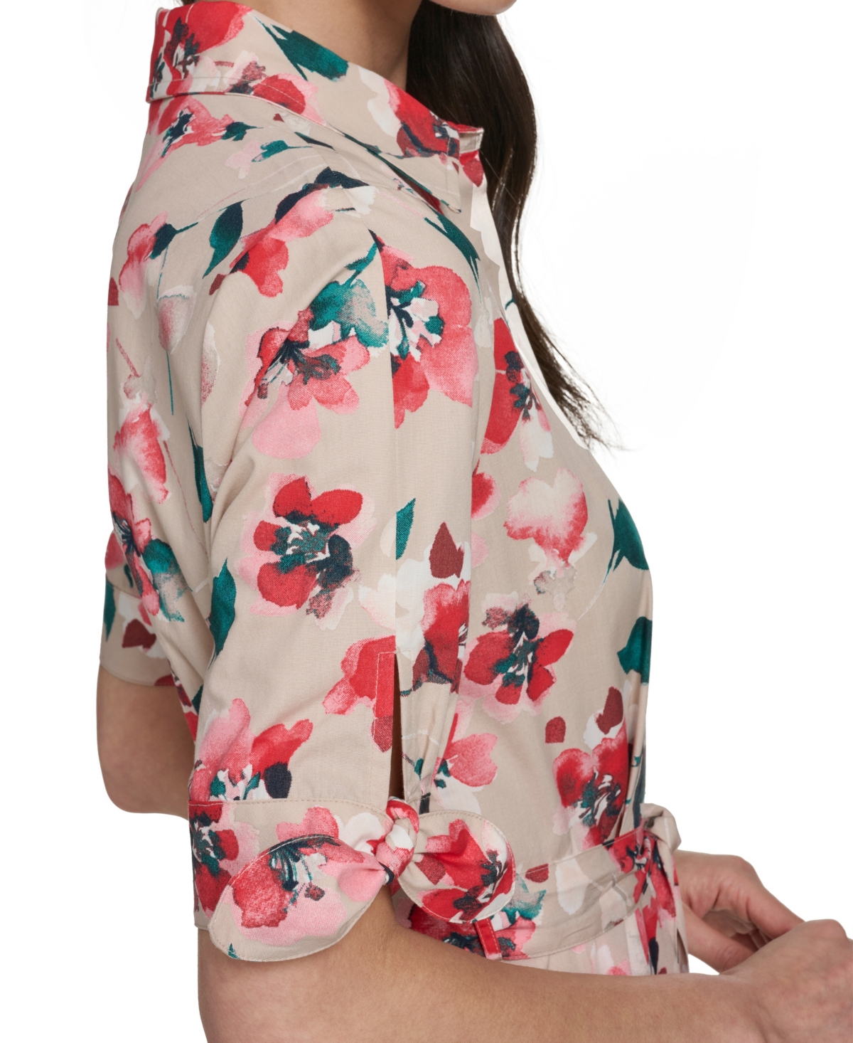 Calvin Klein Women's Collared Midi Dress