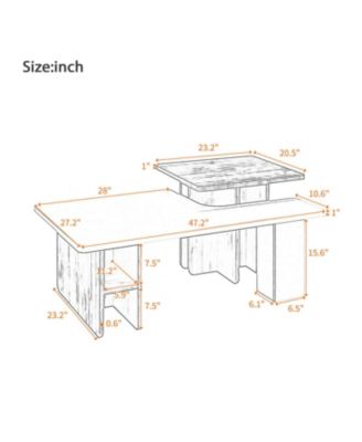 Nesting Coffee Tables - Set of 2