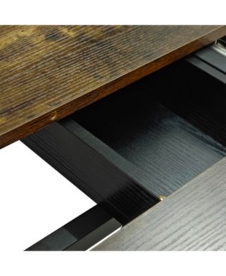 Retro Rectangular Stretch Table Versatile, Stylish, and Space-Saving  dining table