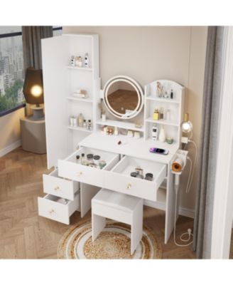  Chic Vanity with LED Lights and Video Guide