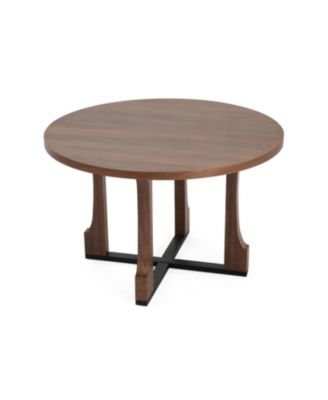 48" Round Farmhouse Dining Table - Seats 4