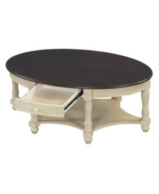 Vintage Oval Coffee Table