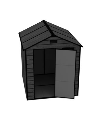 Streamdale 6x6 Resin Storage Shed - Waterproof, UV Proof