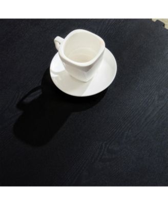 Streamdale 35" Modern Drum Coffee Table - Black