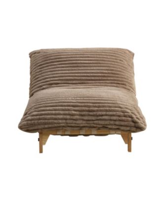 Corduroy Accent Armless Sofa