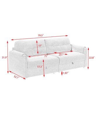 Teddy Cotton Linen Sofa