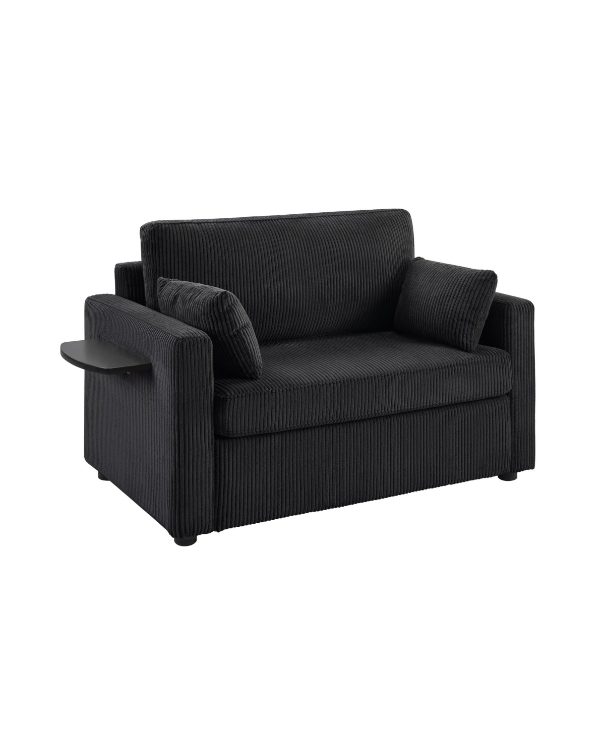 Streamdale Furniture Sofa Bed Sleeper with Foldable Table, Usb Ports