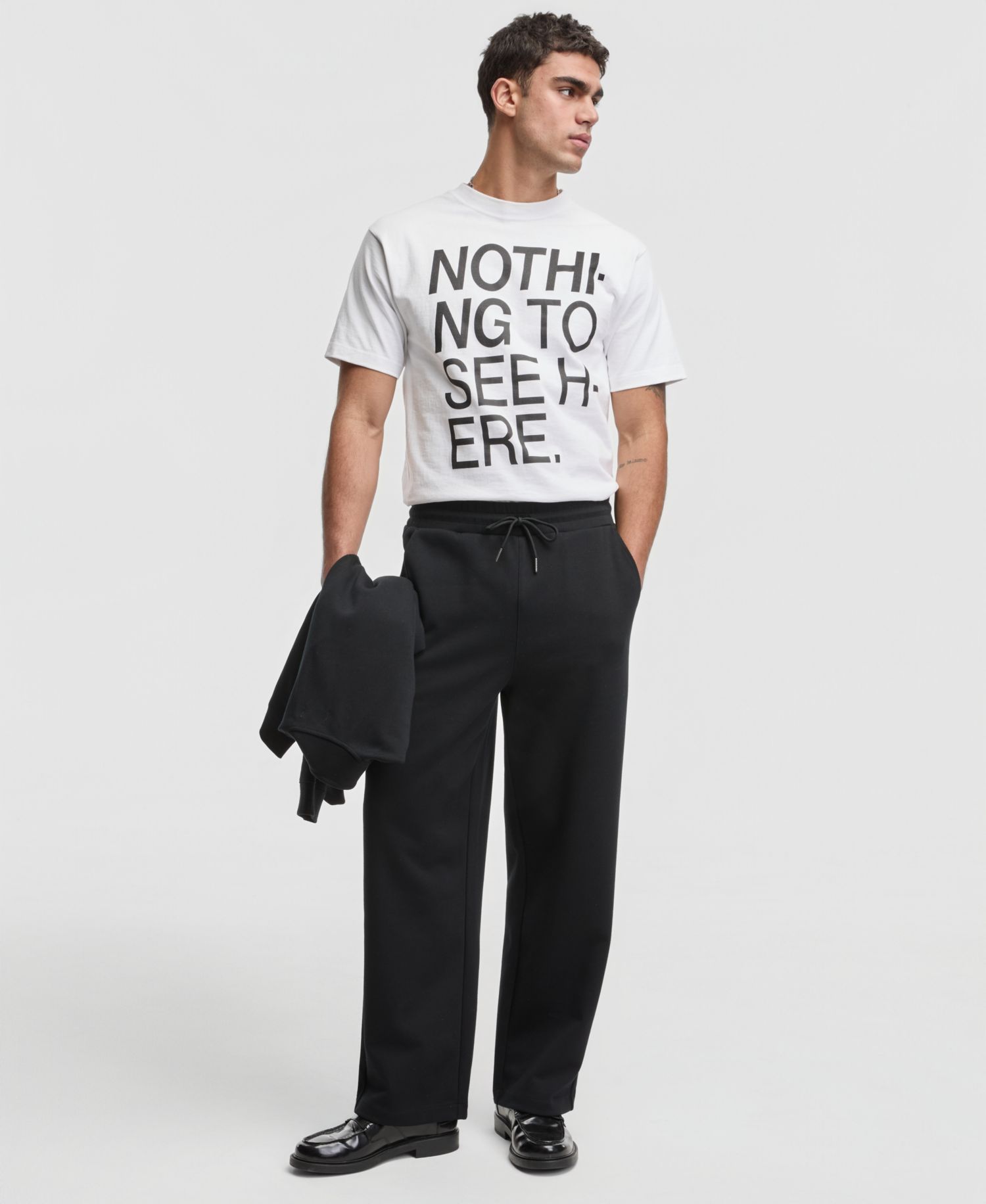 Men's Relaxed-Fit Wide Sweatpants