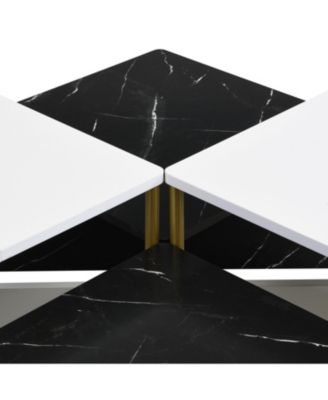 Modern Nesting Coffee Tables - Mid Century Square Set