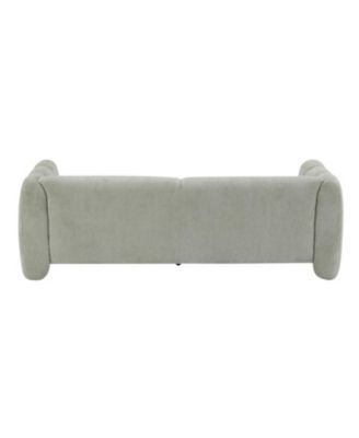 83" Wave Sofa - Light Green
