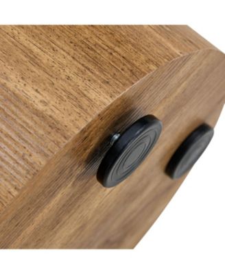 Patterned Cylindrical Table - Versatile for Dining, Coffee, or Desk Use