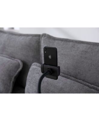 106" U-Shape Sectional Sofa Cloud Couch, Chenille, Ottoman & Pillows