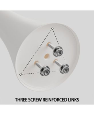  31.5" White Round Dining Table, Tulip Style