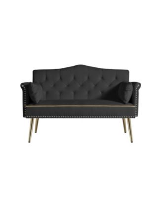 Velvet Loveseat Sofa