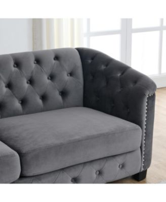 Streamdale 3-seater + 3-seater Combination sofa.Velvet Grey