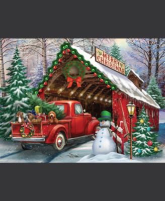 Going Through the Bridge 300 piece Jigsaw Puzzle for Adults  Christmas