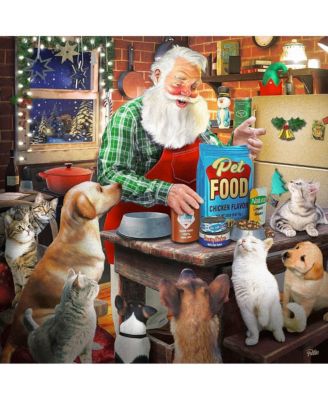 Santa and His Pets 500 piece Jigsaw Puzzle for Adults Christmas
