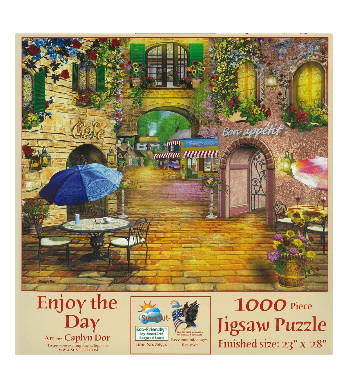 SunsOut Enjoy the Day 1000 piece Jigsaw Puzzle for Adults