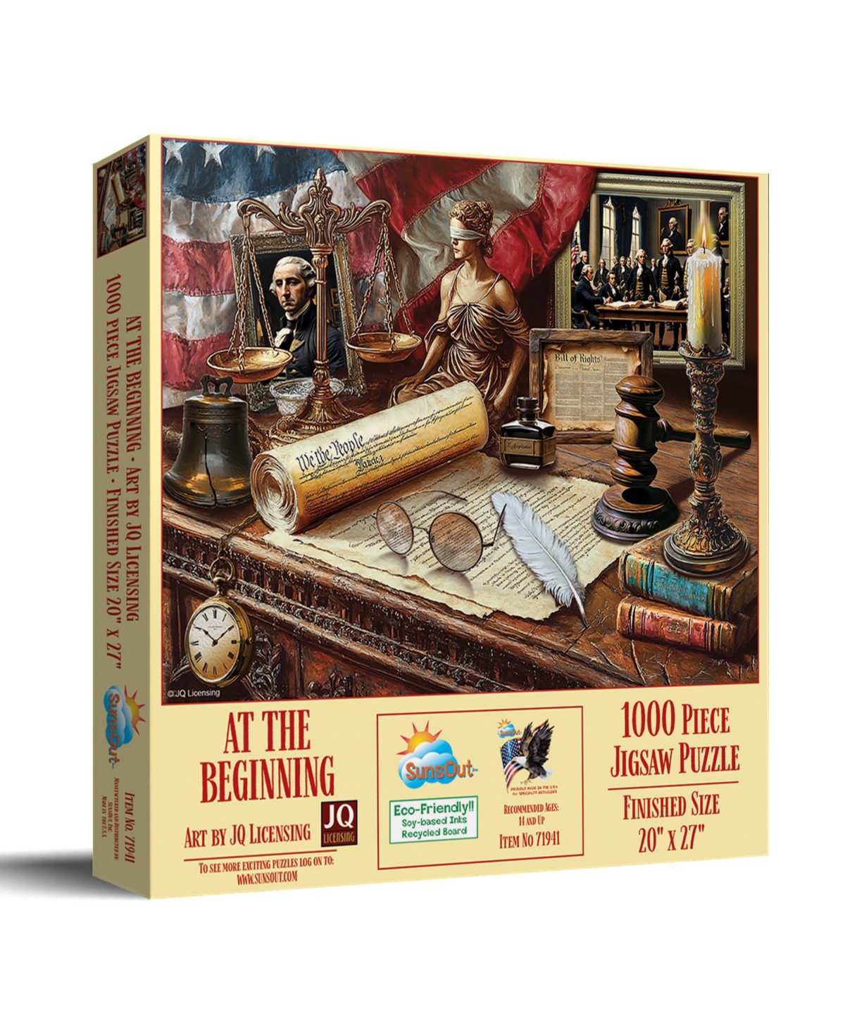 SunsOut At the Beginning 1000 piece Jigsaw Puzzle for Adults