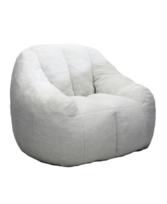 Streamdale Tufted Bean Bag Chair with Memory Foam Filling