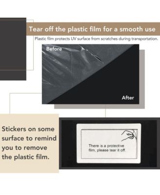 Modern TV Stand with Non-Heating Electric Fireplace, LED Lights, and Tempered Glass Shelves for up to 75" TVs