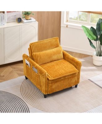 Small Space Chair with Pillow