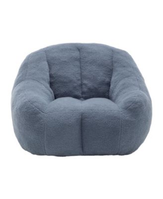 Tufted Bean Bag Chair with Memory Foam